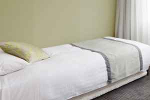 「シーリー社」製ベッドを使用