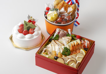 クリスマステイクアウト料理