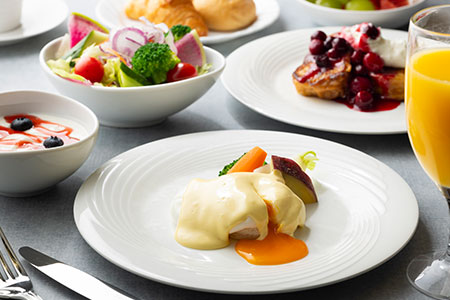 朝食ブッフェのご案内