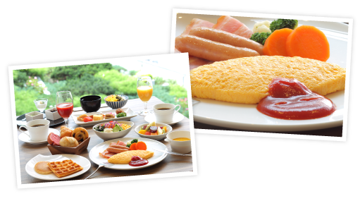 7:30　人気の朝食ブッフェ