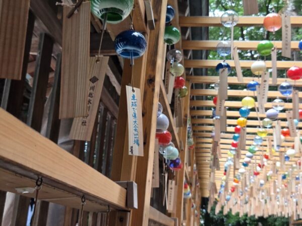 川越氷川神社 縁むすび風鈴＆川越八幡宮茅の輪くぐり